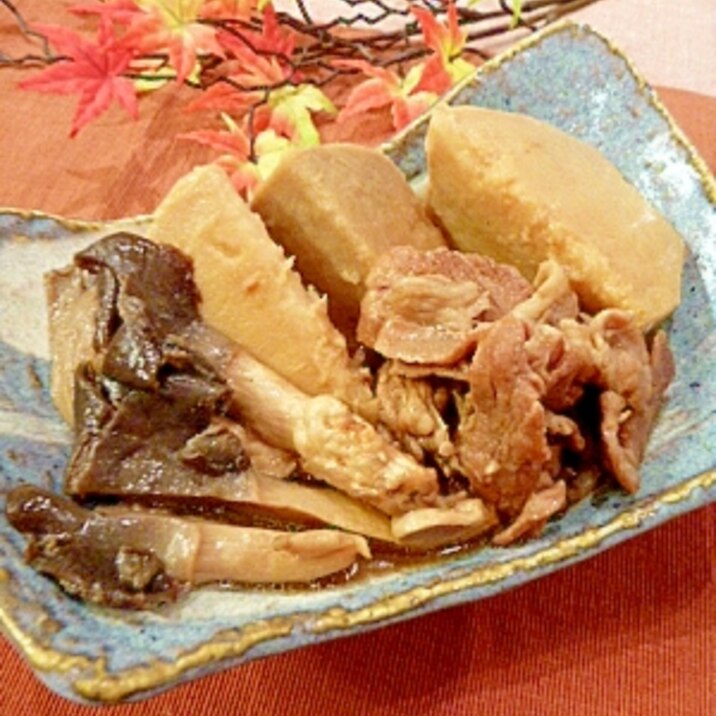 ねっと〜り♥「海老芋と豚肉の煮物」